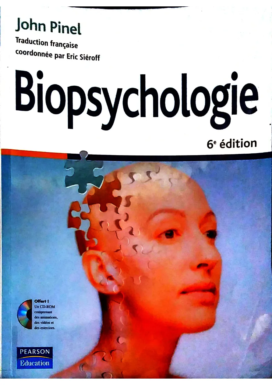 Couverture de Biopsychologie