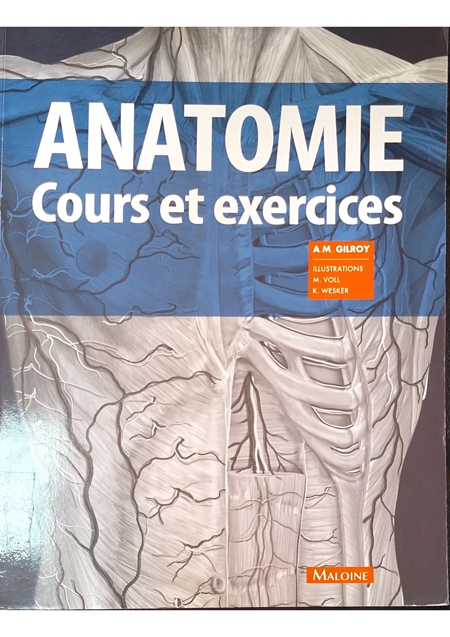 Couverture de Anatomie : cours et exercices