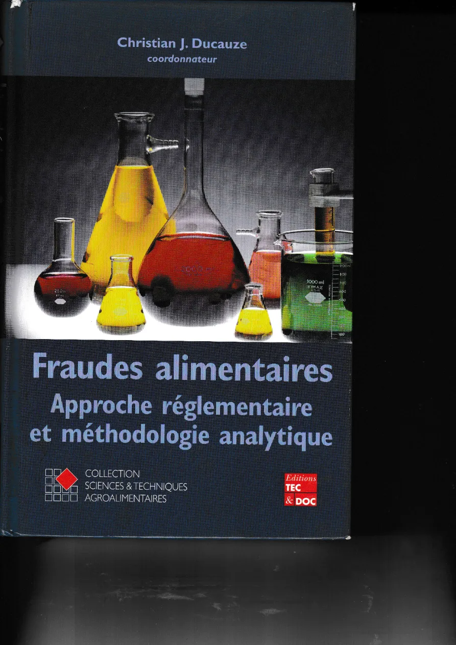 Couverture de Fraudes alimentaires