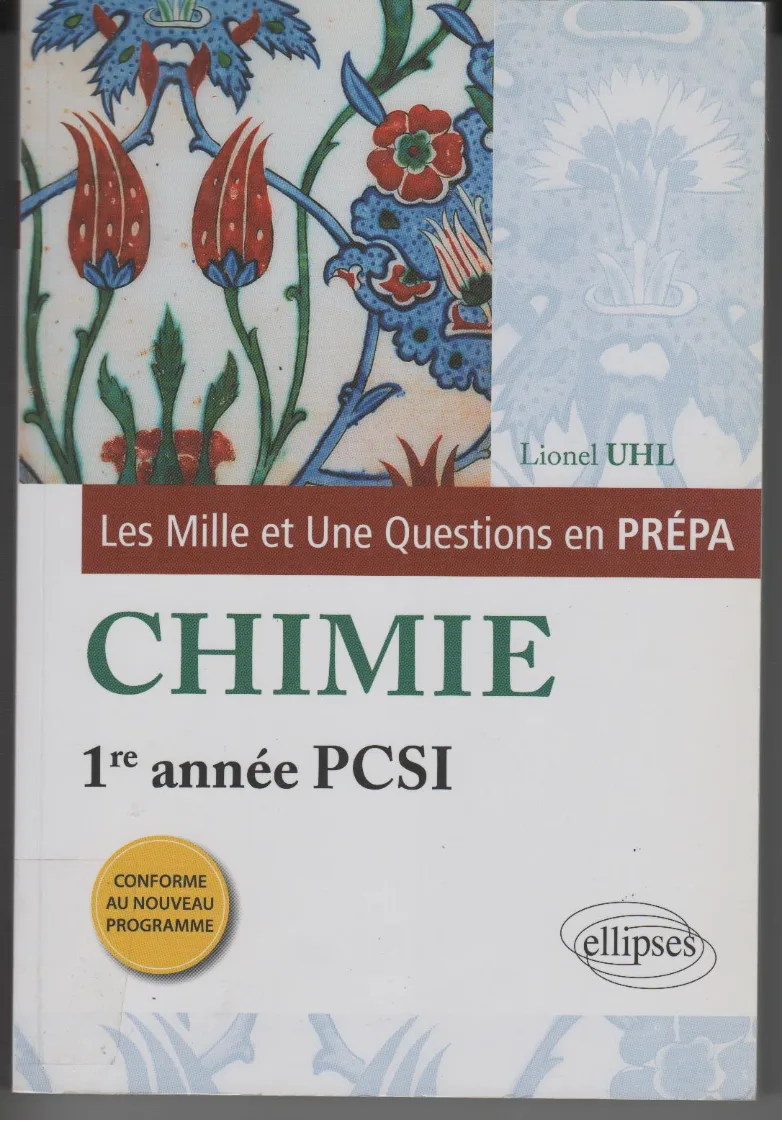 Couverture de Chimie