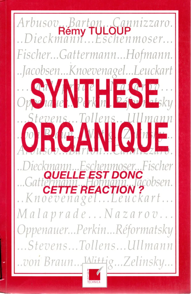 Couverture de Synthèse organique