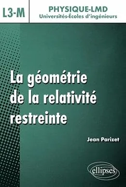 Couverture de La géométrie de la relativité restreinte