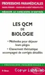 Couverture de Les QCM de biologie