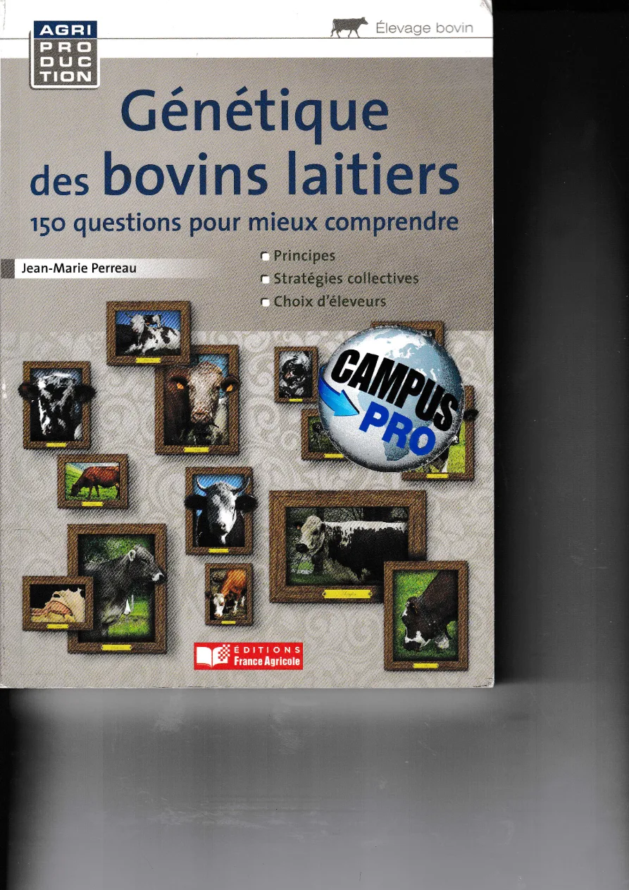 Couverture de Génétique des bovins laitiers