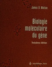 Couverture de Biologie moléculaire du gène