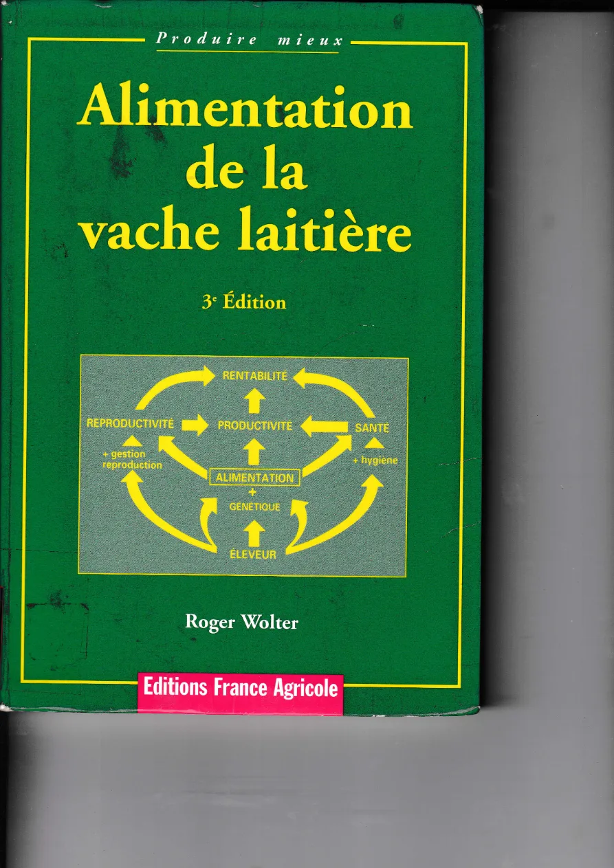 Couverture de Alimentation de la vache laitière