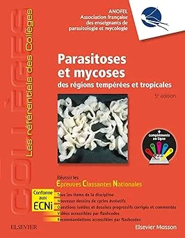 Couverture de Parasitoses et mycoses des régions tempérées et tropicales