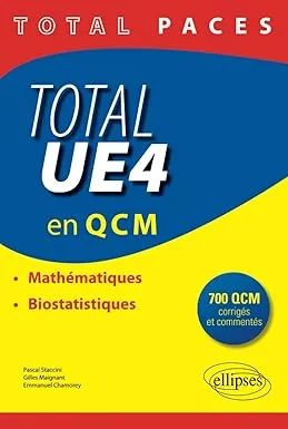 Couverture de Total UE4 en QCM