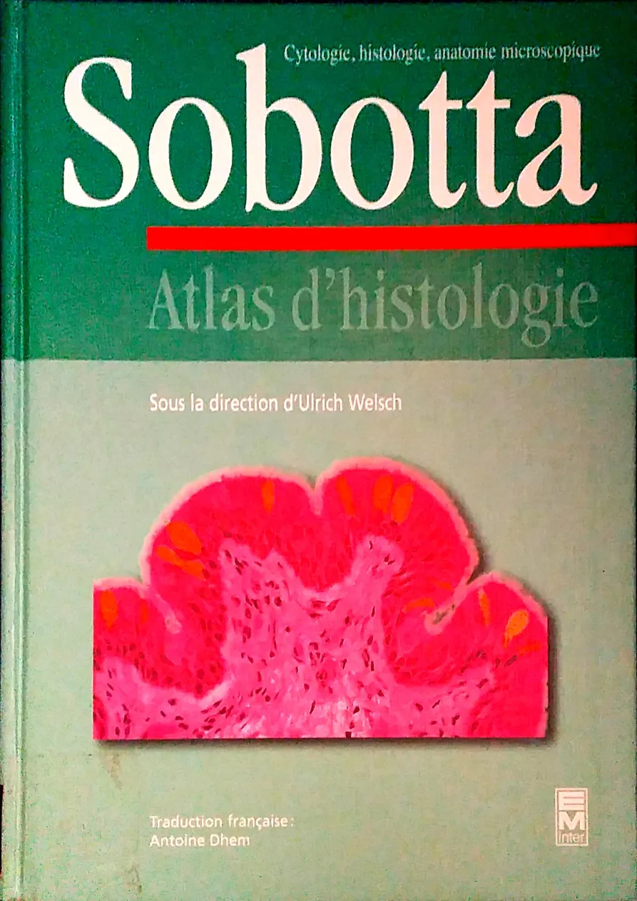 Couverture de Atlas d'histologie