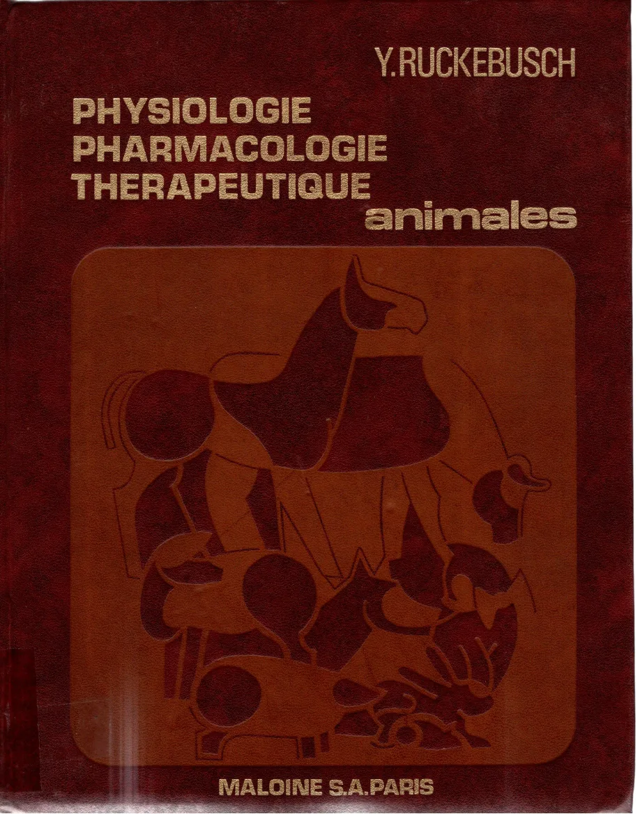 Couverture de Physiologie, pharmacologie, thérapeutique