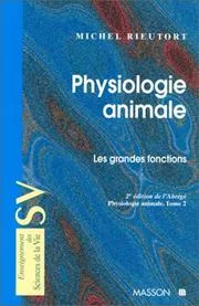 Couverture de Physiologie animale
