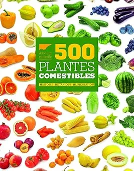 Couverture de 500 plantes comestibles