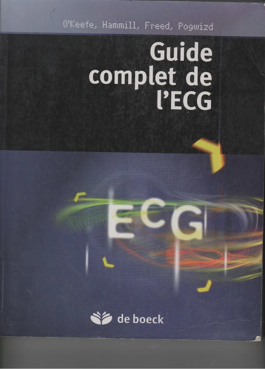 Couverture de Guide complet de l'ECG