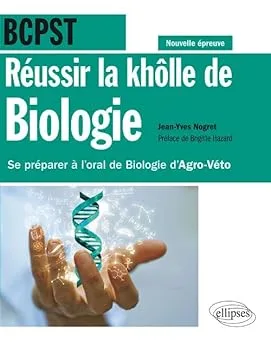 Couverture de BCPST Réussir la kholle de Biologie