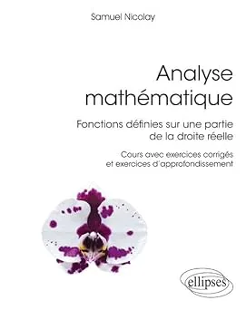 Couverture de Analyse mathématique