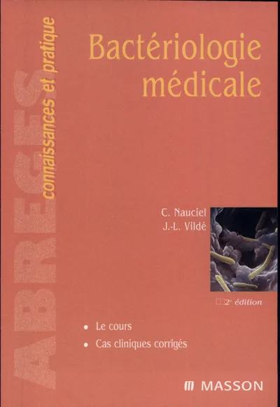 Couverture de Bactériologie médicale