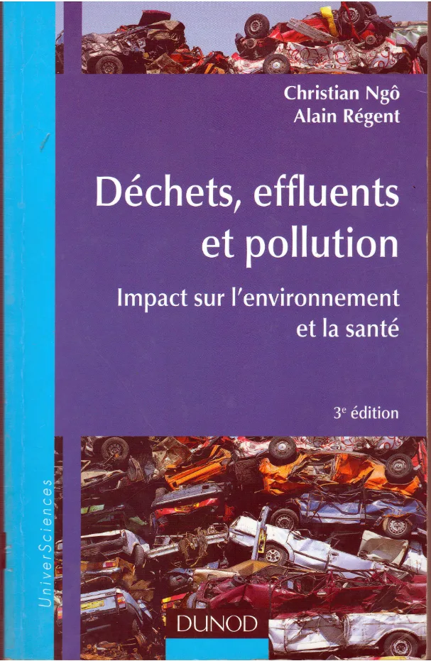 Couverture de Déchets effluents et pollution