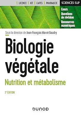 Couverture de Biologie végétale